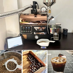 เครื่องคั่วเมล็ดกาแฟแบบพกพา, เครื่องคั่วขนาดเล็กอเนกประสงค์สำหรับเมล็ดโกโก้ เครื่องใช้ในเชิงพาณิชย์ คาเฟ่ ใช้ในบ้าน ความจุขนาดใหญ่ - Product Image 5