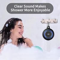 Haut-parleur de douche étanche 5.3, mini haut-parleur sans fil portable IPX7 avec clip pour salle de bain, voyage, plage, vente en gros
