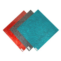 Plaque en acrylique PMMA à motif personnalisé, artisanat DIY, texture irrégulière, feuille d'acétate acrylique