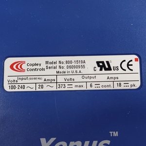 XENUS 800-1519A 800-1513A AC Digital Drive for Automation with Plastic & Aluminum Construction - Product Image 5