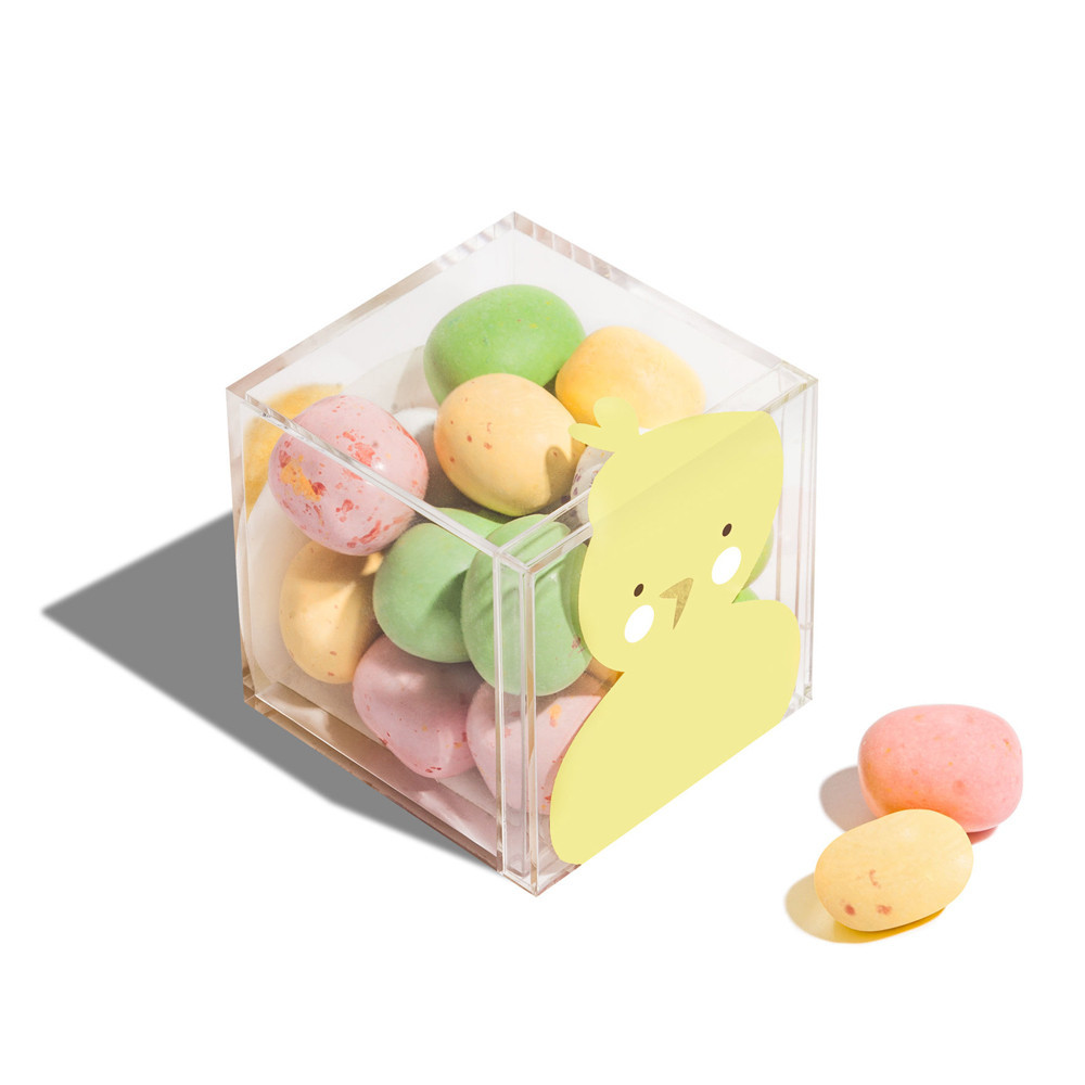 Fait sur commande Petit Clair Bonbons Boîte En Plastique Transparente