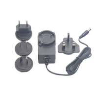 Adaptateur secteur AC/DC 12V avec prise interchangeable UK/US/EU/AU 100-240V pour éclairage LED - Vente en gros