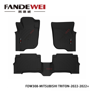 Tappetino auto per MITSUBISHI Triton <span class=keywords><strong>2022</strong></span> Outlander Mazda CX-50 BT-50 LAND ROVER Defender boot mats boot liners tappeto Custom-fit 3D - Product Image 2