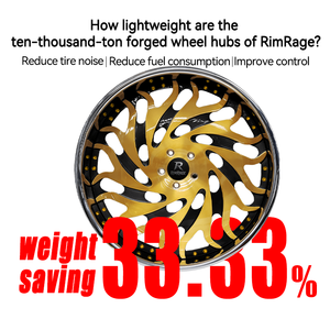 Jantes forgées Rucci 2 pièces 18-26 pouces 5x112 5x120 5x114.3 pour Porsche <span class=keywords><strong>Taycan</strong></span> GTS BMW I7 XDrive60 Audi RS <span class=keywords><strong>E</strong></span> <span class=keywords><strong>Tron</strong></span> GT Cadillac CT6 - Product Image 2