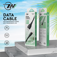 Câble de charge USB 1m 3ft 3A, accessoires de charge USB, câble de données Type-C Micro V8 pour iPhone