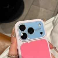 Coque de téléphone antichoc avec protection d'objectif d'appareil photo intégrée pour iPhone 17 18 Pro Max 16 Pro 15 Pro 14