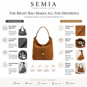 Borsa Tote in Pelle Semplice ed Elegante per Autunno Inverno, Grande Capacità, Tracolla in Camoscio, Chiusura Aperta, Portatile, OEM ODM - Product Image 4