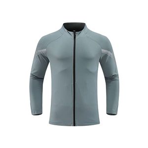 Autumn Men'S Fashion <strong>Reflective</strong> Printing Zipper Jackets Outdoor Cycling and Running Fitness Jacket Sports Quick Dry <strong>Tops</strong> - Product Image 4