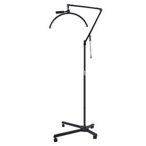 Lámpara <span class=keywords><strong>de</strong></span> media <span class=keywords><strong>luna</strong></span> para pestañas con rueda 36W fotografía Video anillo <span class=keywords><strong>de</strong></span> luz belleza ceja tatuaje labio salón <span class=keywords><strong>estudio</strong></span> relleno iluminación - Product Image 1