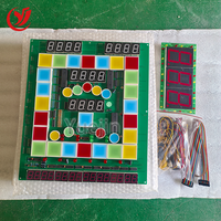 Muntbediende Fruit King 2-Slot speelautomaat, USB-aansluiting, metalen en kunststof constructie, Engelse PCB moederbord