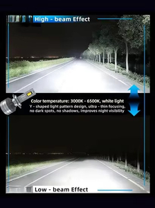 Ampoule <span class=keywords><strong>de</strong></span> phare LED pour voiture 30000lm 300 Watt Haute puissance 5080 CSP H11 H1 H4 H7 HB3 9005 9006 9012 Canbus - Product Image 2