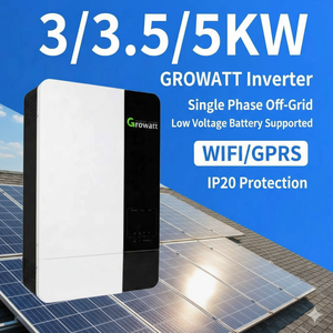 Meilleur Prix Promotionnel <span class=keywords><strong>Growatt</strong></span> SPF <span class=keywords><strong>3500</strong></span> 5000 6000 <span class=keywords><strong>ES</strong></span> 3KW 5KW Onduleur Solaire Monophasé Hors Réseau DC AC 3-5kw pour Stockage d'Énergie Domestique - Product Image 1