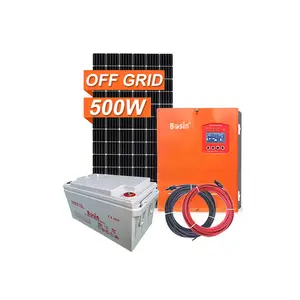 Langle Supplier Solar Energy System 5000W Complete Inverter Off Grid for Home Supermarket Office Shop Solar Charge Controller