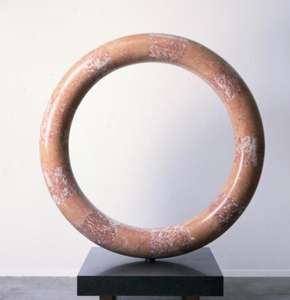 Scultura in Marmo 'Sun at Noon' Statua in Pietra Rossa Tramonto - Product Image 4