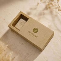 Boîte à tiroir coulissant en carton pour emballage cadeau de bijoux, thé et chaussettes