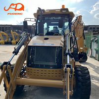 Chargeuse-pelleteuse Caterpillar 420F d'occasion, capacité 7 tonnes, mini-chargeuse frontale d'origine, moteur et pompe Cat966H