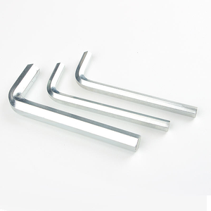 Clés <span class=keywords><strong>Allen</strong></span> hexagonales en acier au carbone de type L personnalisées, tailles métriques standard pour la réparation industrielle - Product Image 1