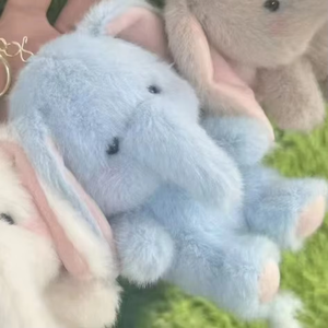 Nuevo Estilo Llavero de Peluche de Elefante de Dibujos Animados con Orejas Grandes, Adorno Colgante para Bolsos, Regalo de Animal de Peluche Lindo - Product Image 4