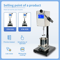 High Precision 500ml Laboratory Stormer Viscometer STM IVB 10W Rotary Viscosity Meter for Paint Coating Latex Testing