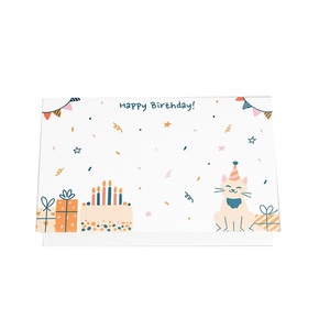 Biglietti d'<span class=keywords><strong>Auguri</strong></span> <span class=keywords><strong>di</strong></span> <span class=keywords><strong>Compleanno</strong></span> Disponibili, Biglietti <span class=keywords><strong>di</strong></span> Ringraziamento in Carta per Regali, Biglietti d'<span class=keywords><strong>Auguri</strong></span> Colorati con Lamina e Buste - Product Image 4
