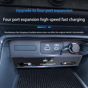Station de charge rapide USB-C 12-24V pour modification et mise à niveau de voitures 2020-2023, compatible Breeze/CR-V - Product Image 5