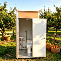 Toilettes mobiles préfabriquées portables, cabine de salle de bain préfabriquée, cabine de cantine, douche de camping-car, WC, toilettes portables, douches portables à vendre