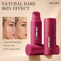 Fond de Teint Liquide Matifiant Haute Qualité Hydratant et Changeant de Couleur avec Protection Solaire, Couvrance Totale et Personnalisable