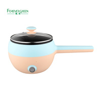 Casserole électrique multifonction miniature à long manche de 1,2 L, design breveté pour la maison