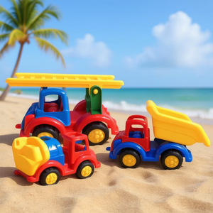 Giocattoli da spiaggia Red Camion Acc 3 Surtdos 26x15x14cm Set per bambini - Product Image 3