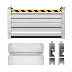 Özelleştirilmiş Tokalı Sel Kapısı, Su Bariyeri, Otomatik Kontrollü Sel Bariyeri, Ev Koruması için Alüminyum Sel Bariyeri - Product Image 5