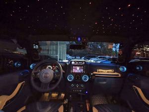 Salida de aire acondicionado para <span class=keywords><strong>Jeep</strong></span> Wrangler JK 2011 +, luz LED de Ambiente, accesorios 4x4 - Product Image 6