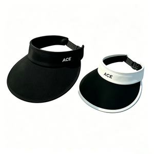 ACE UPF 50+ หมวกปีกกว้างโพลีเอสเตอร์ป้องกันแสงแดดแบบเปิดด้านบนสำหรับทุกเพศป้องกันรังสียูวีกีฬาน้ำหนักเบาระบายอากาศได้ดีปรับได้ - Product Image 2