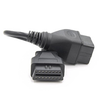 Pour Renault camion 12 broches à 16Pin OBD2 connecteur ABS lecteur de Code en plastique et analyseur de moteur pour voitures et véhicules 1 an de garantie