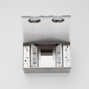 <span class=keywords><strong>Prise</strong></span> de sol standard européenne avec <span class=keywords><strong>design</strong></span> <span class=keywords><strong>en</strong></span> marbre encastré et face invisible - Product Image 5