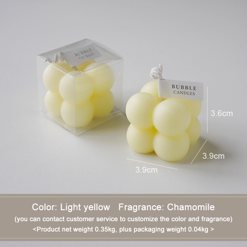 Jaune clair (parfum: camomille)