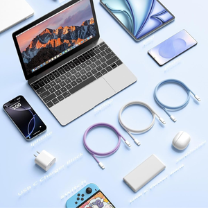 Câble de charge Type-C vers Type-C de qualité 1M 2M pour <span class=keywords><strong>iPhone</strong></span>, câble de charge rapide 240W USB Type-C pour <span class=keywords><strong>iPhone</strong></span>, câble de charge OEM - Product Image 3