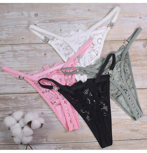 <span class=keywords><strong>Perizoma</strong></span> Donna <span class=keywords><strong>in</strong></span> Offerta Speciale, Mutandine Traspiranti e Confortevoli Senza Cuciture, Tanga Sexy da Donna <span class=keywords><strong>in</strong></span> Pizzo - Product Image 4