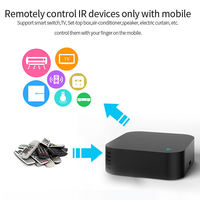 Télécommande sans fil WiFi 2-en-1 infrarouge RF433 315 MHz pour TV, climatiseur, appareils électroménagers, télécommande intelligente Tuya Smart Wi-Fi IR RF