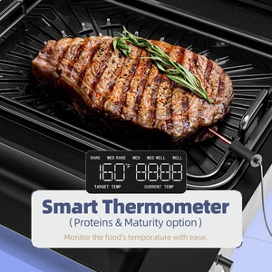Trending Products 2023 New Arrivals 8 in 1 Smart Oil Free Small Kitchen Appliances Pizza Oven Electr Fryers Small Kitchen Applia - Product Image 4
