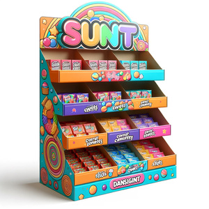 Giá để trưng bày thực phẩm dạng sóng, khuyến mãi siêu thị, giá để trưng bày khoai tây chiên Lay's - Product Image 4