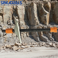 Outils de forage auto-ancrants SINODRILLS Mini Pile R32 Barre d'ancrage IBO Tiges d'ancrage SDA Vis de roche à expansion