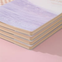 Reise tagebuch Kinder College Mädchen Softcover College Notizbücher Personal isiertes Notizbuch mit Stift