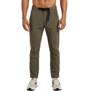 Pantalon <span class=keywords><strong>de</strong></span> sport pour homme en nylon sportif, séchage rapide, protection UV, imperméable, avec <span class=keywords><strong>ceinture</strong></span> zippée pour la randonnée et le fitness - Product Image 5
