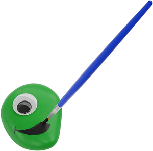 Juego de <span class=keywords><strong>pintura</strong></span> <span class=keywords><strong>acrílica</strong></span> de roca no tóxica, suministros de arte educativo de <span class=keywords><strong>dibujo</strong></span> <span class=keywords><strong>con</strong></span> 1 pincel para niños y adultos, <span class=keywords><strong>pintura</strong></span> artesanal - Product Image 4