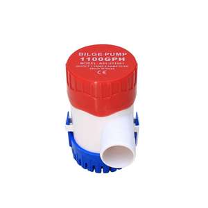 Pompe de cale marine DC 12V transfrontalière la plus vendue, 1100 GPH, non automatique, pour yacht, pompe à eau de mer auto-amorçante submersible - Product Image 3