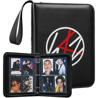 Reliure pour cartes à collectionner en cuir PU de qualité supérieure, 400 pochettes, pour l'album de Stray Kids SKZ, collection de cartes photo
