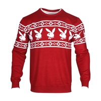 Nouveau Pull Jacquard Noël 2026 Tendance Mode Pull Tricoté pour Homme