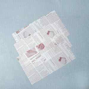 Wood Pulp Greaseproof <b>Paper</b> 4-Color Custom <b>Printed</b> Baking Greaseproof <b>Paper</b> for Cooking - Product Image 3