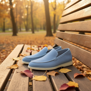 Mocasines <span class=keywords><strong>Italianos</strong></span> Originales LP para <span class=keywords><strong>Hombre</strong></span> - <span class=keywords><strong>Zapatos</strong></span> de Cuero Casuales sin Cordones - Product Image 3