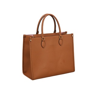 High Quality Customizable Ladies Leather Hand <b>Bags</b> with Zipper & Shoulder Closure Hand Length Handle for Office & Travel Use - Product Image 4